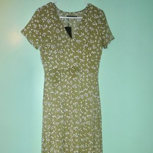 Nasty Gal Ditsy Floral Maxi Tea Dress NWT